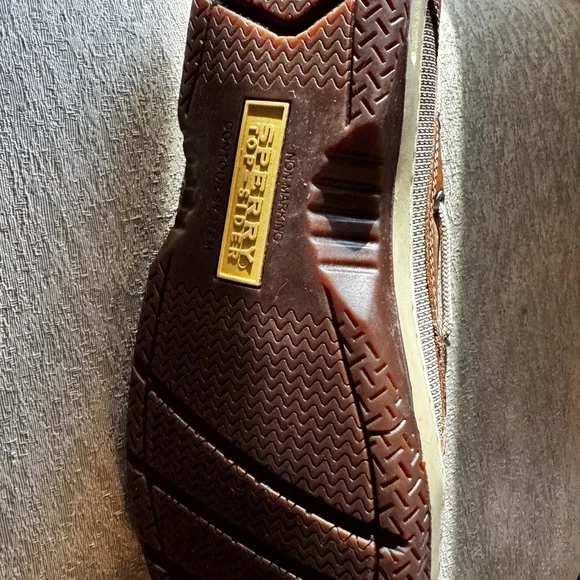 NEW SPERRY Top Sider BILL FISH 3 eyelet Boat Shoe Sz 10 wet dry traction - Picture 8 of 11